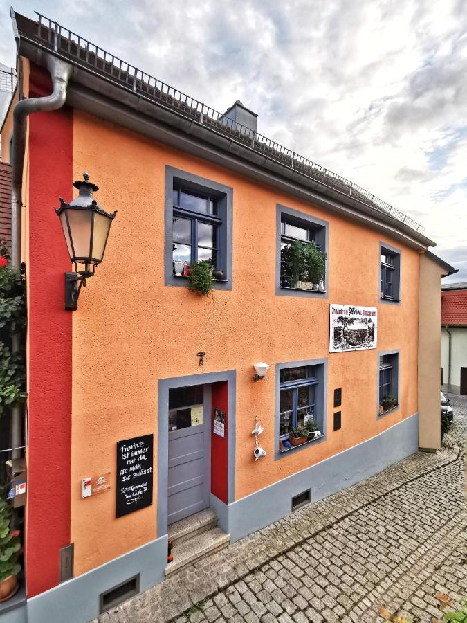 Charmantes Apartment Siebenschlaefer - Ferienwohnung Cafe 7 Weida Luaran gambar